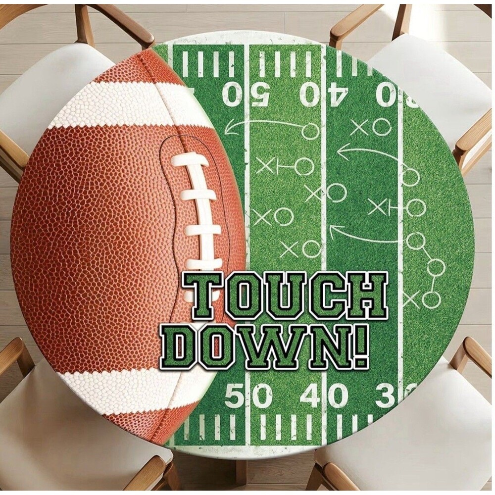 New Football Party Decorations Set 4 Pack Gameday Banner Tablecloth Tailgate